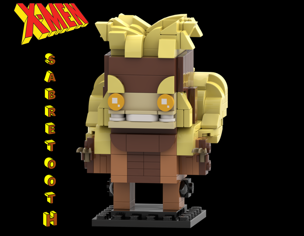 Lego Sabretooth Brickheadz X-Men (Marvel)