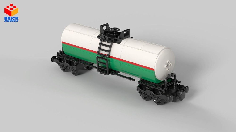 Lego Octan Train Tank Car MOC