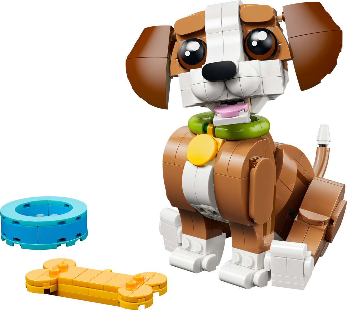 Lego Cute Animals: Playful Puppy Dog