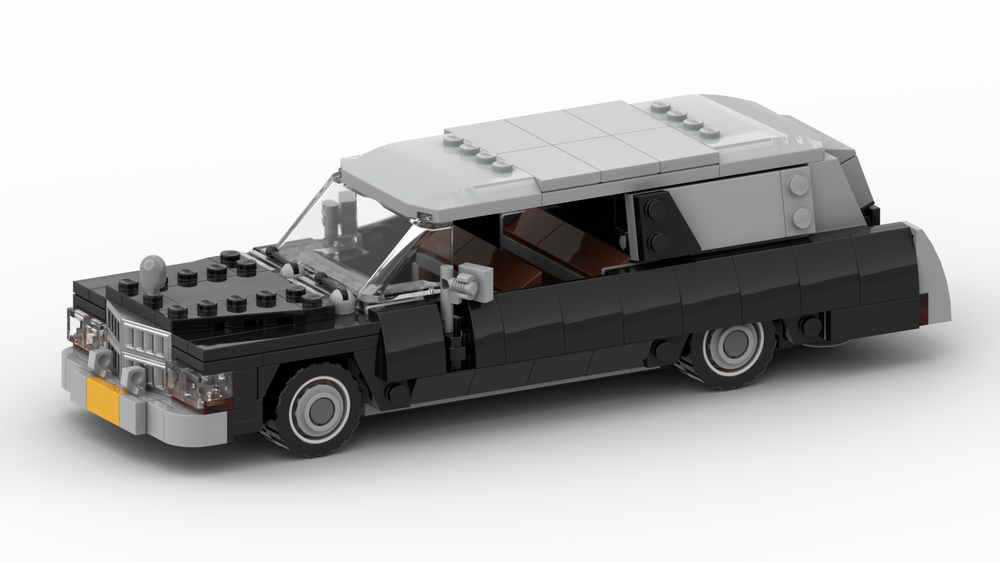 Lego 1984 Cadillac DeVille Hearse Grey/Black