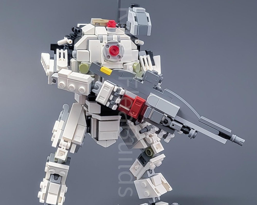 Lego Atlas Titan from Titanfall