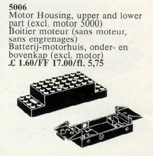 Lego Replacement 2-Piece Battery Motor Housing