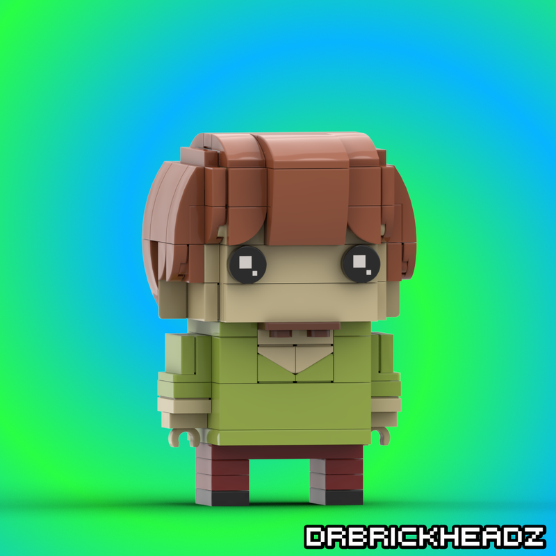 Lego Shaggy Rogers (Scooby Doo) Custom Brickheadz