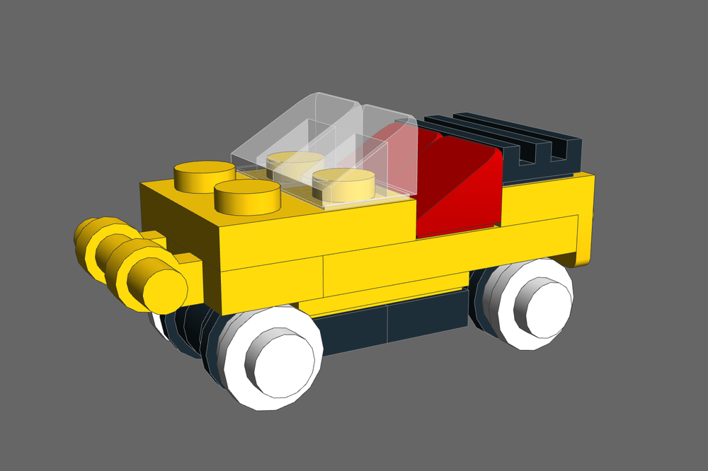 Lego Micro Scale - Off-Road 4x4 5510