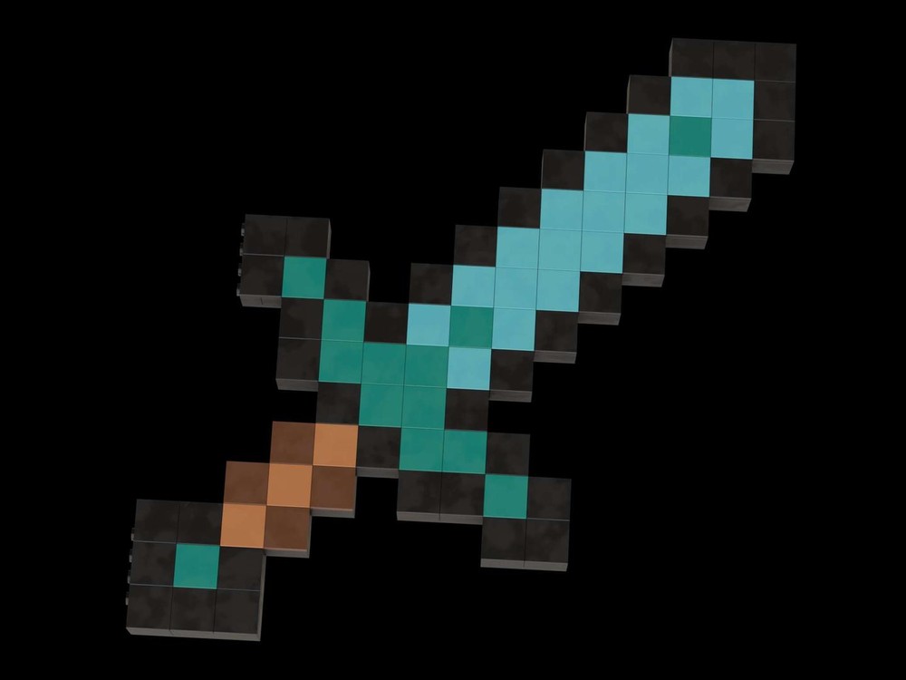 Lego Diamond Sword