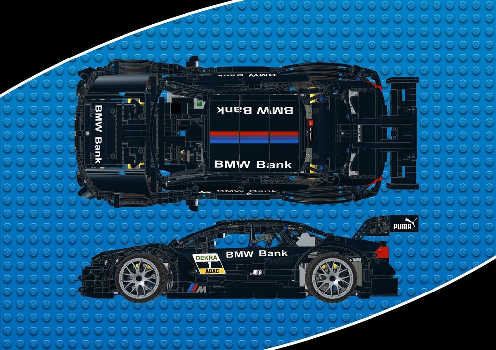 Lego BMW M4 DTM - Bruno Spengler (2015)