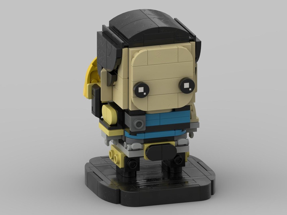 Lego Conduit from Apex Legends in LEGO Brickheadz