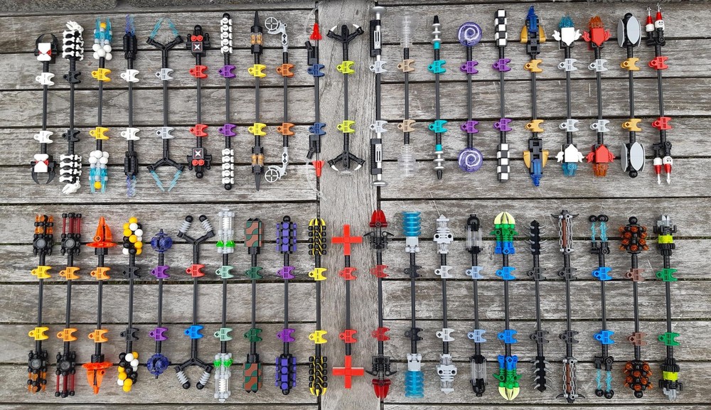 Lego All 42 Rahkshi staffs