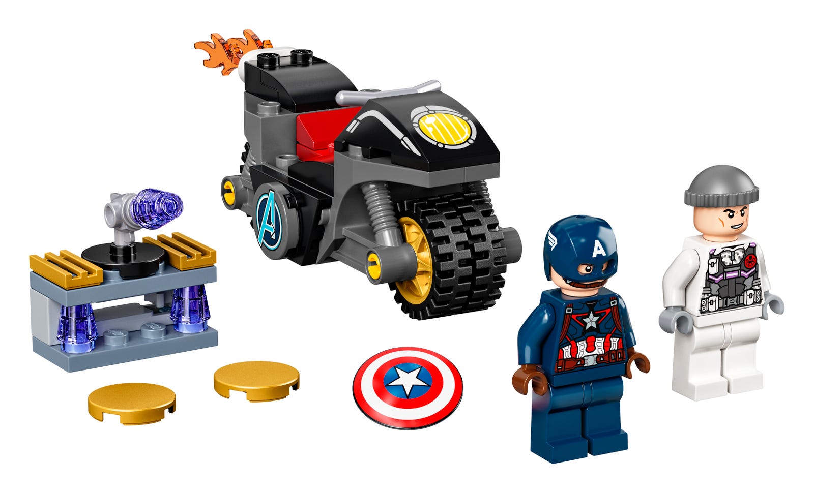 Lego Captain America and Hydra Face-Off