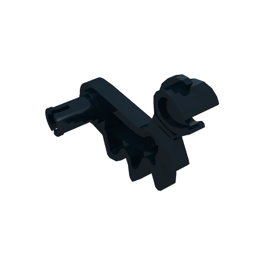 Lego Animal / Creature Body Part, Dinosaur / Dragon Arm, Left / Black