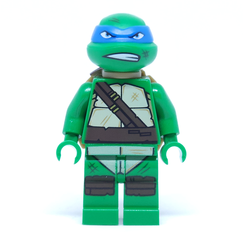 Lego Leonardo with Dirt Stains