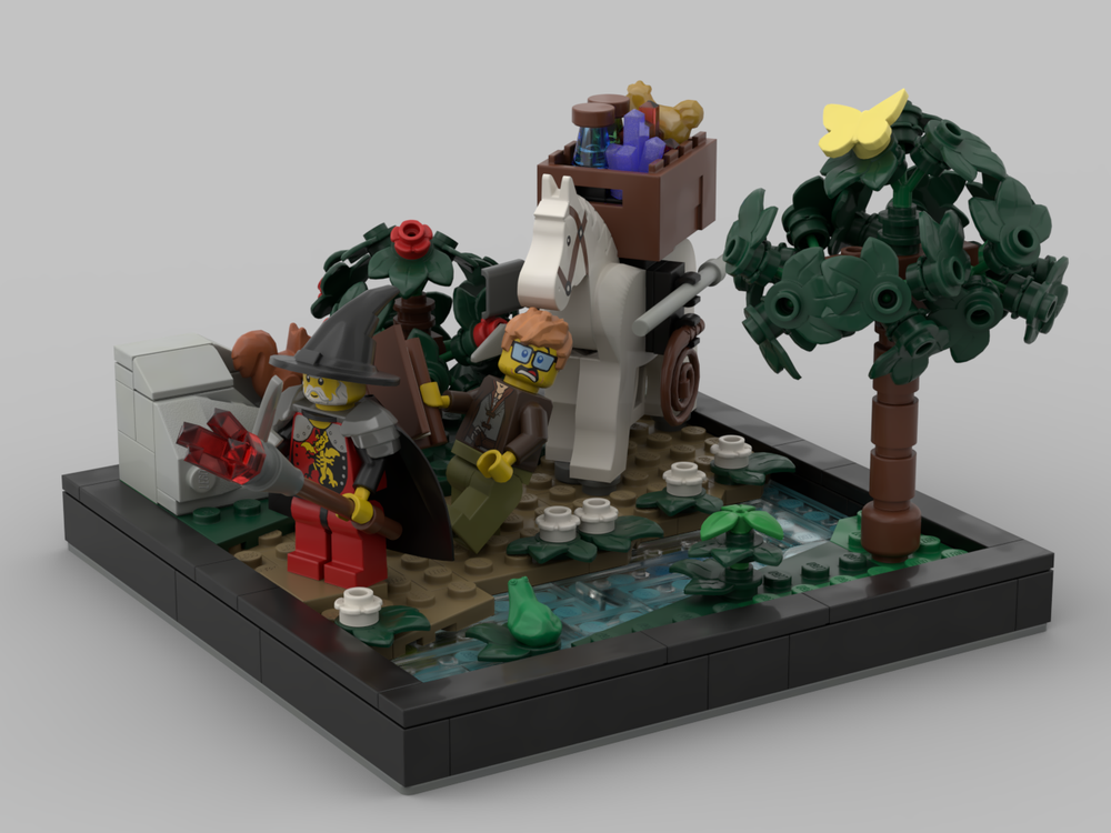 Lego The Battle Mage & The Scribe