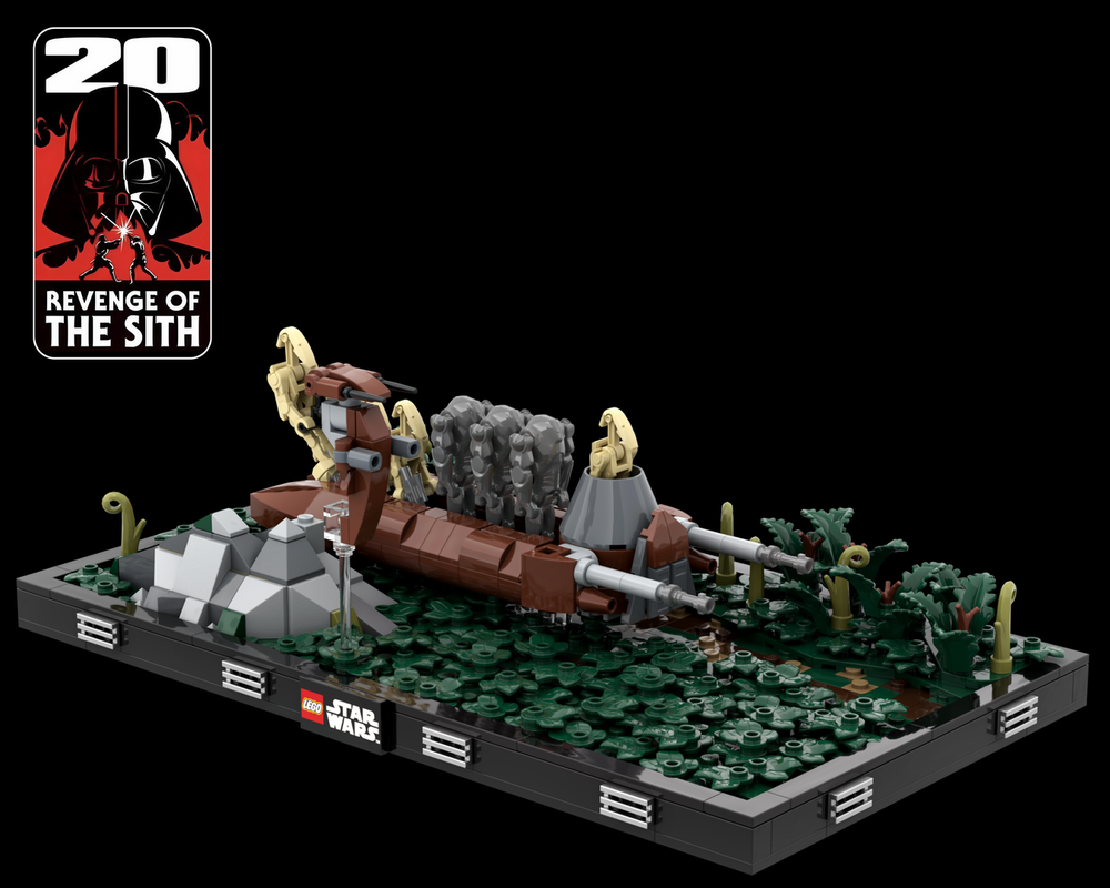 Lego Droid Battle Pack Diorama