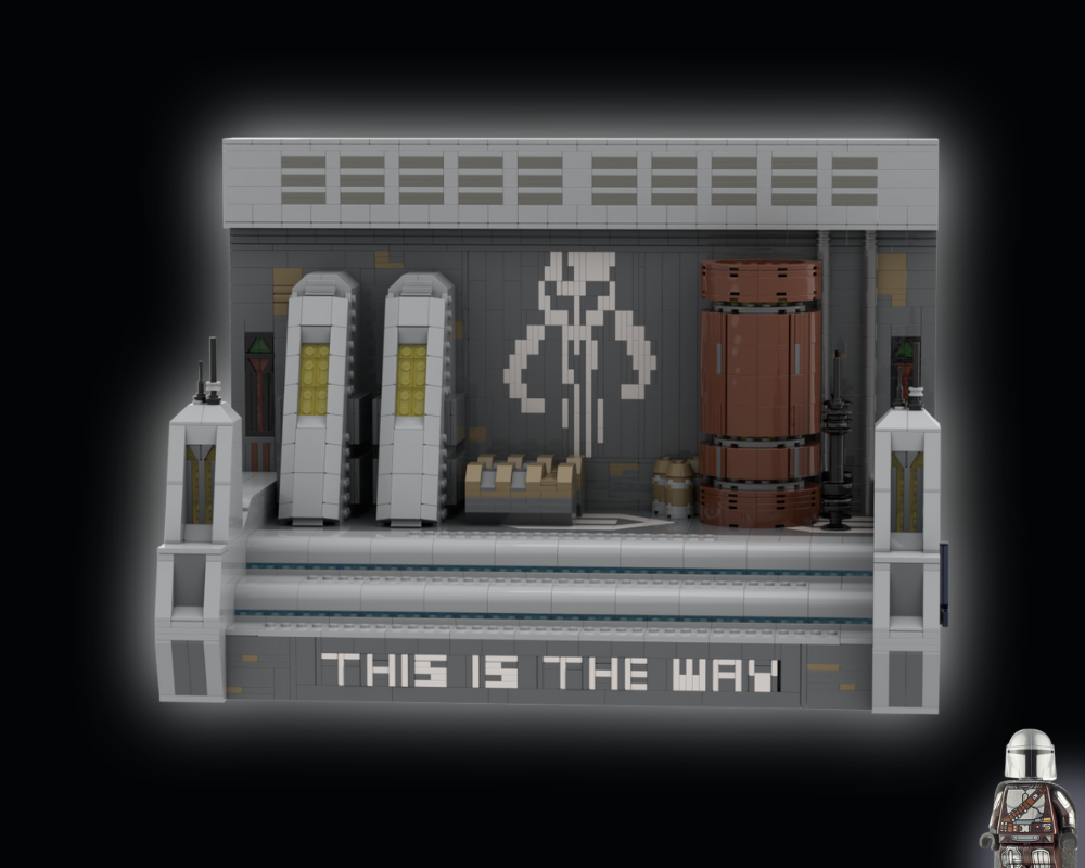 Lego Mandalorians - Minifigures Display Stand