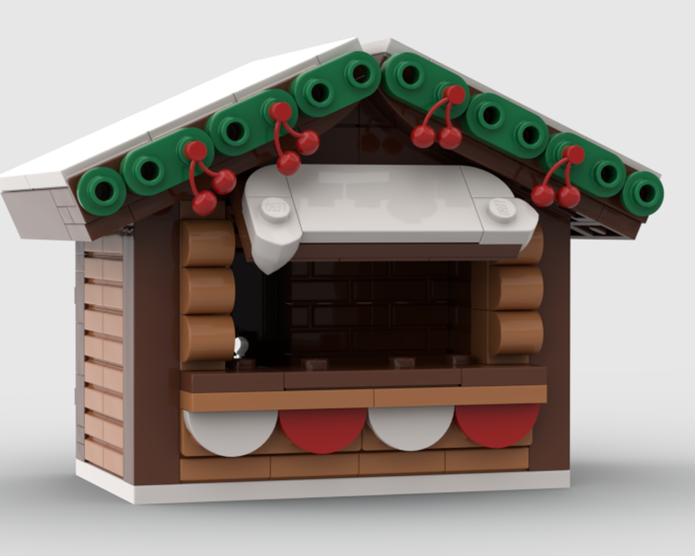Lego Winter Market Stall