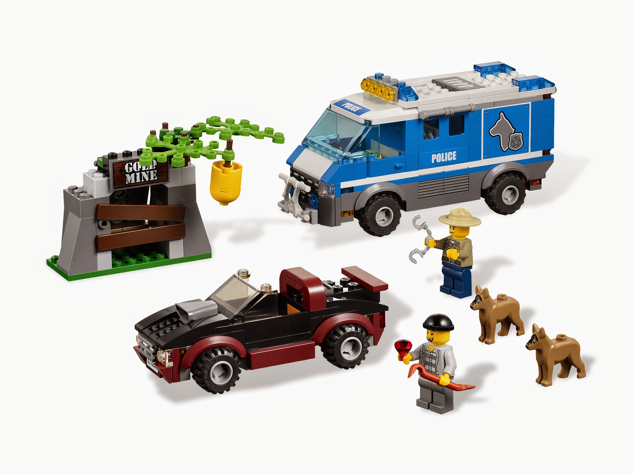 Lego Police Dog Van