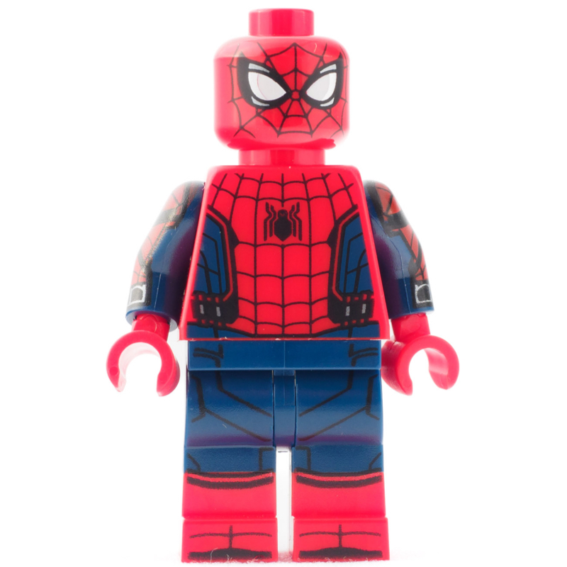 Lego Spider-Man, Suit with Detailed Black Trim, Printed Legs