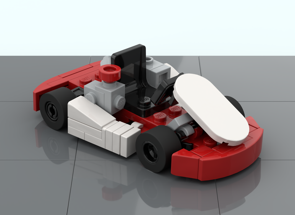 Lego "Rotax" racing kart