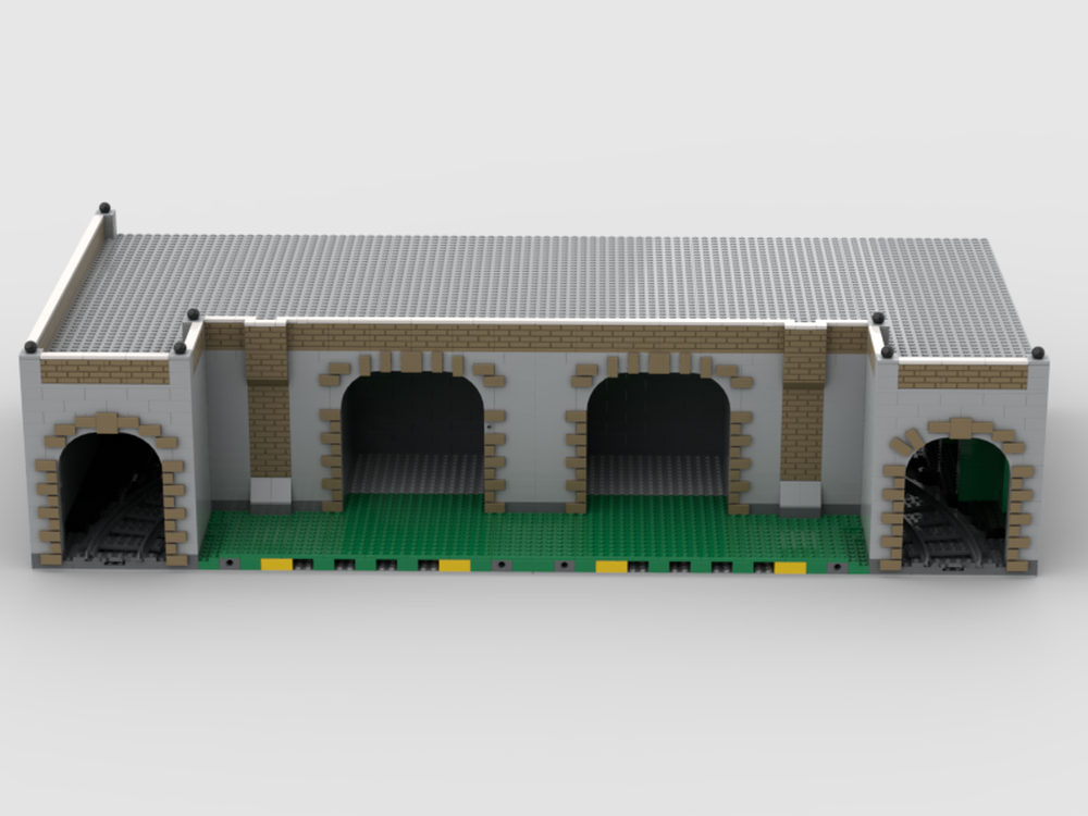 Lego Tunnel train