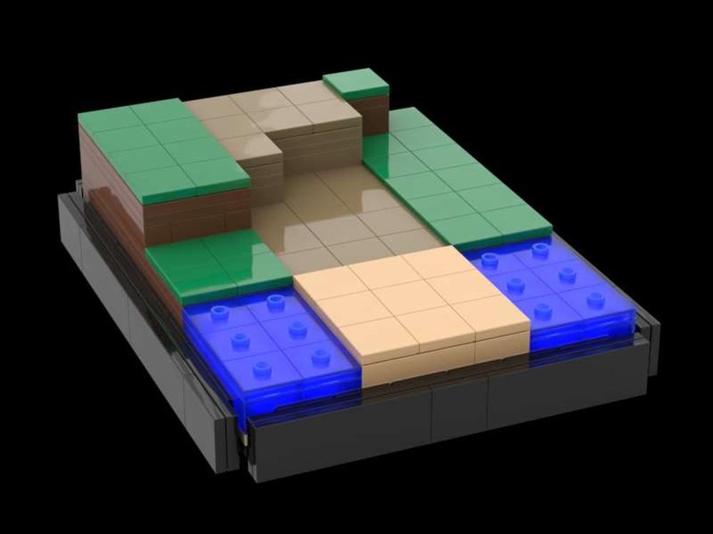 Lego minecraft path