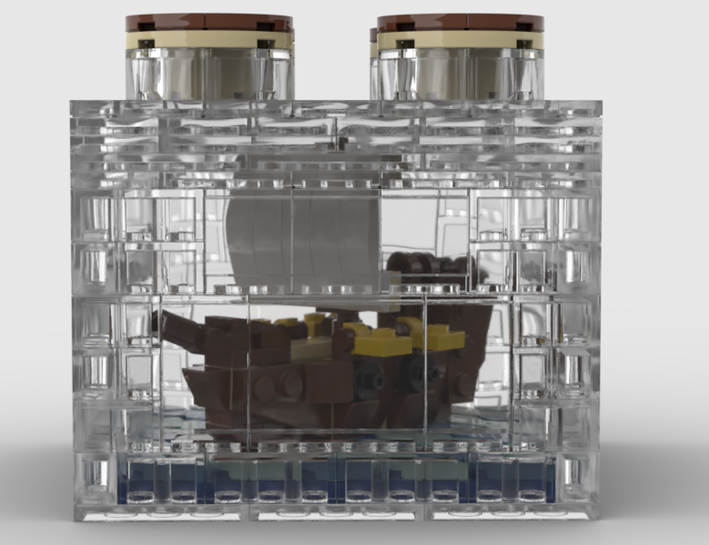 Lego Ship in a Brick