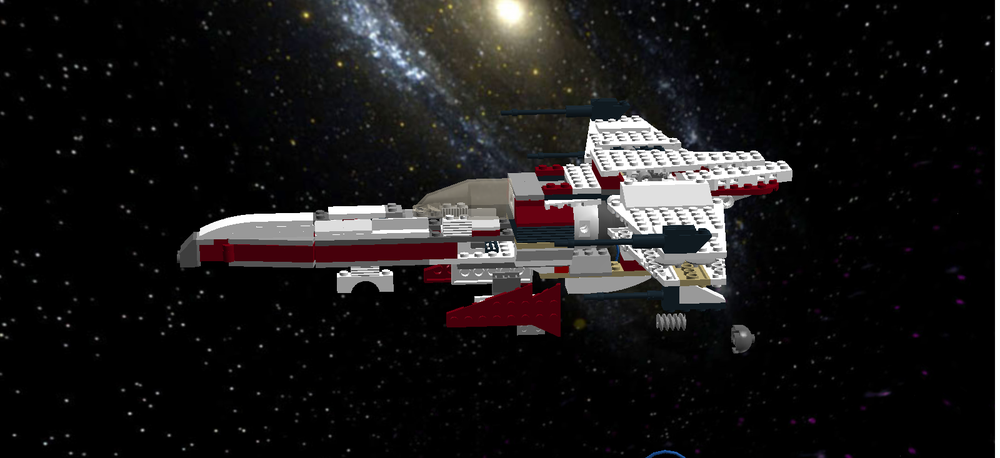 Lego X-Wing Starfighter -- 8088 Alternate Model