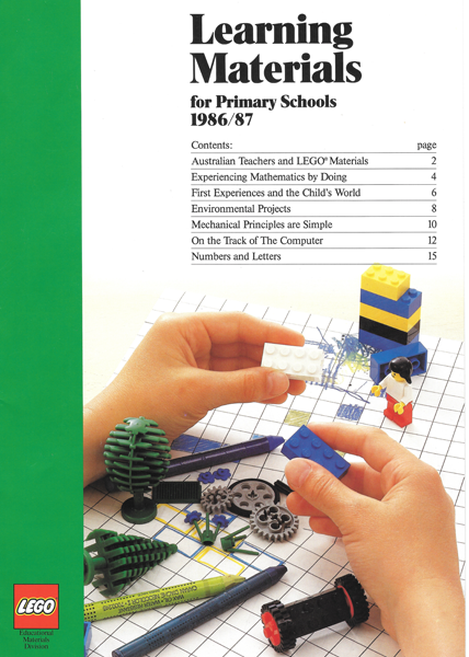 Lego 1986/1987 Large Australian Dacta - Learning Materials for Primary Schools (2900034-AUS)