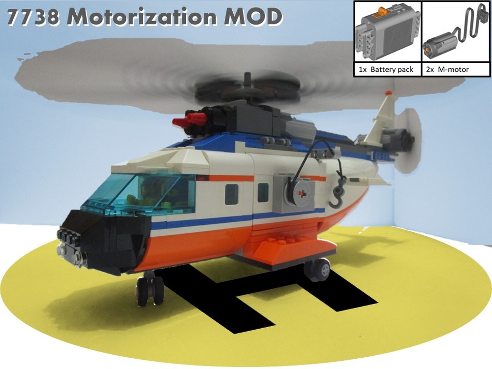 Lego 7738 Motorization MOD