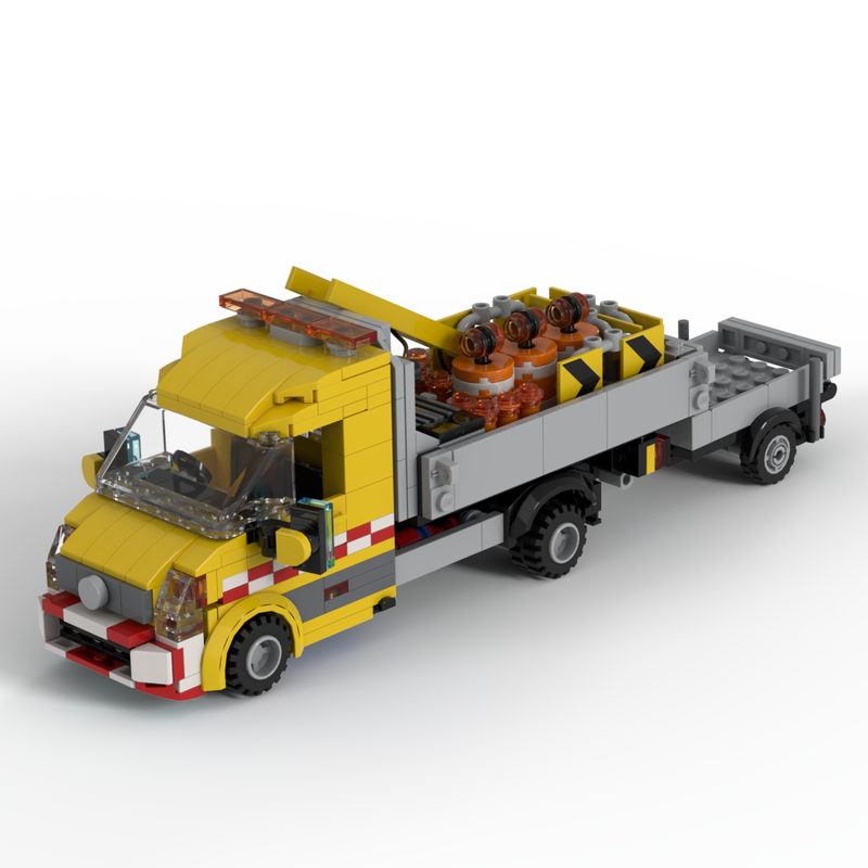 Lego Large Flatbed Van - Escort