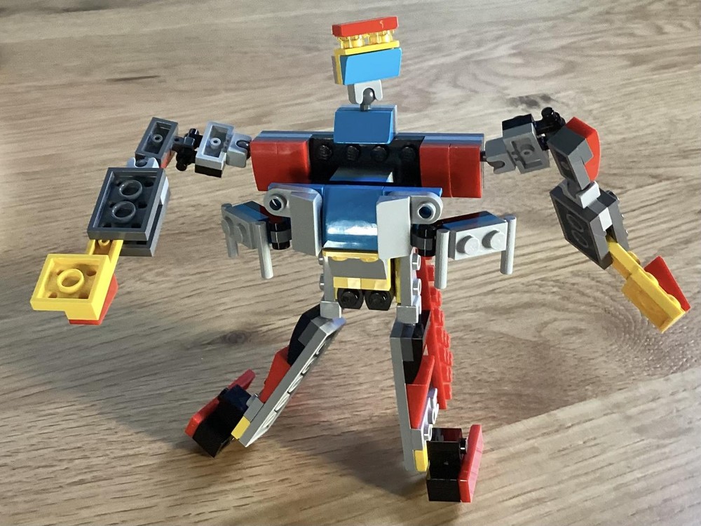 Lego Transformer shooter spaceship