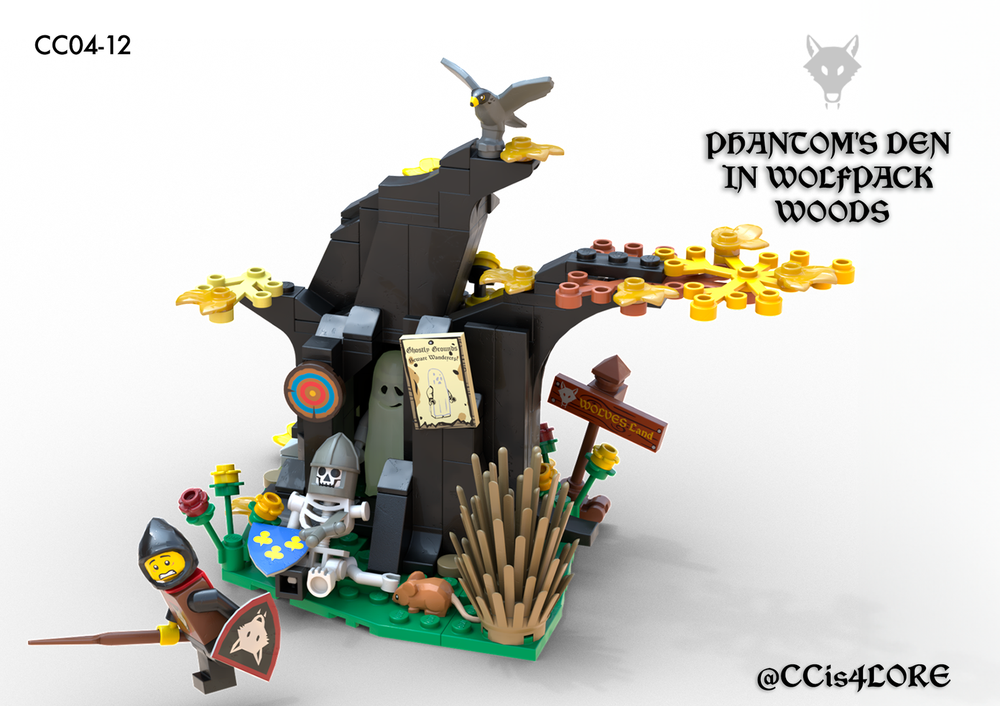 Lego Phantom's Den in Wolfpack Woods