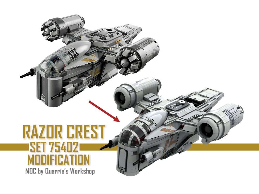 Lego Razor Crest MOD