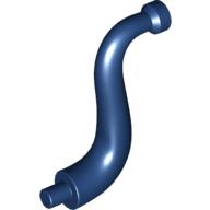 Lego Animal Body Part / Plant, Tail / Trunk / Tentacle / Tongue / Vine / Tree Branch (Short Tip) / Dark Blue
