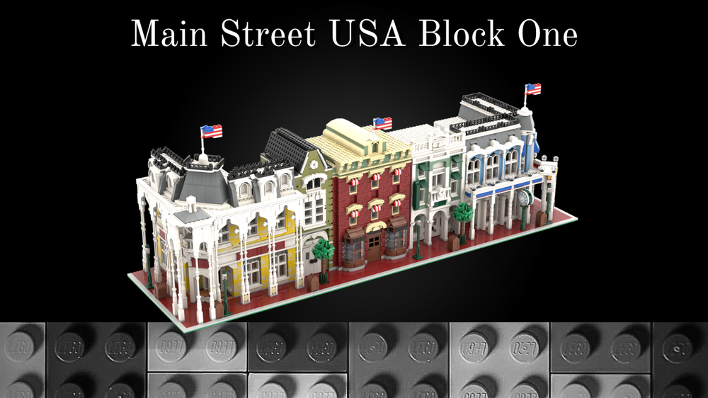 Lego Block One | Main Street USA