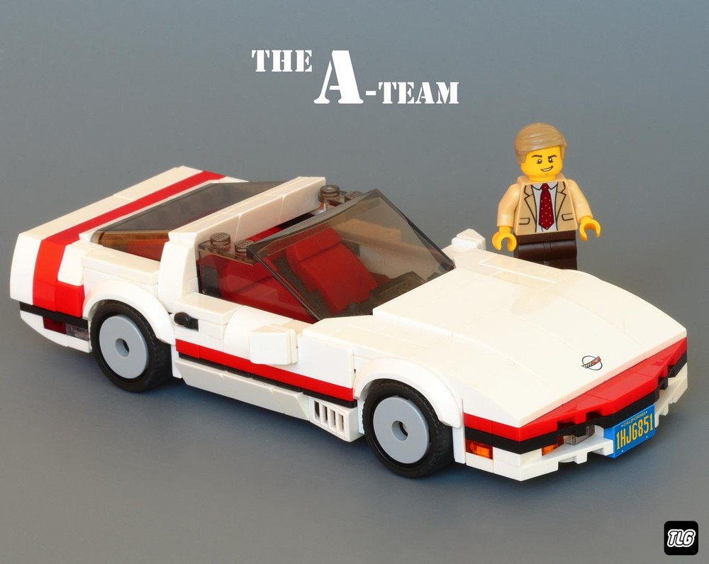 Lego Corvette C4 - A-Team