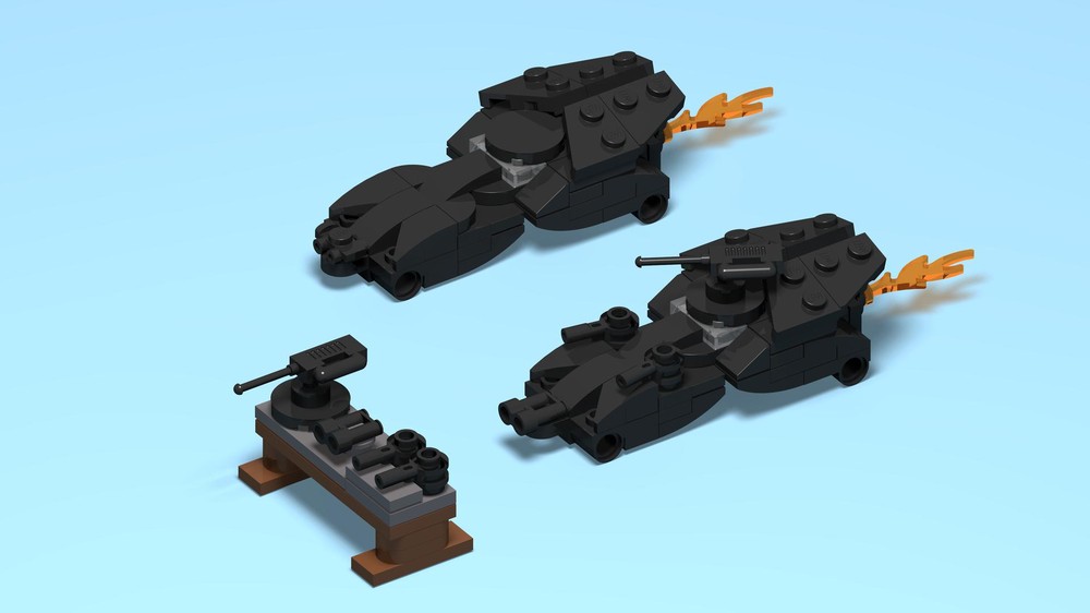 Lego Advent Style BvS Justice League Batmobile