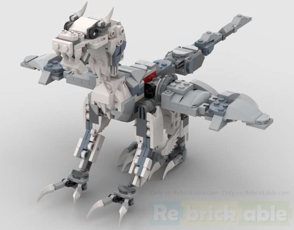Lego White Dragon