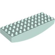 Lego Duplo Brick 4 x 12 x 2 [Rocker] / Light Aqua