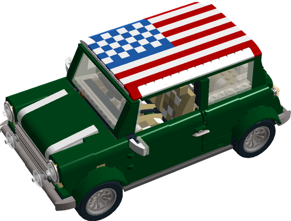 Lego 10242 USA ROOF