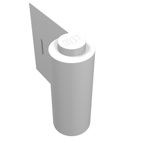 Lego Door 1 x 3 x 2 Left / White
