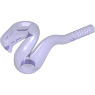 Lego Animal, Snake with Straight Tail / Trans-Purple