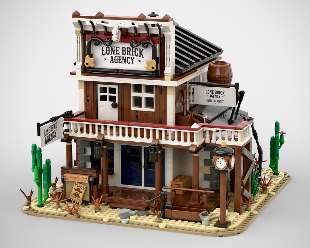 Lego Lone Brick Detective Agency