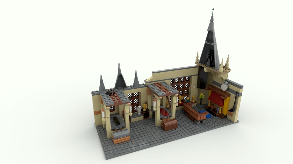Lego 75954 - Hogwarts - Gryffindor Dormitory and Common room playspace
