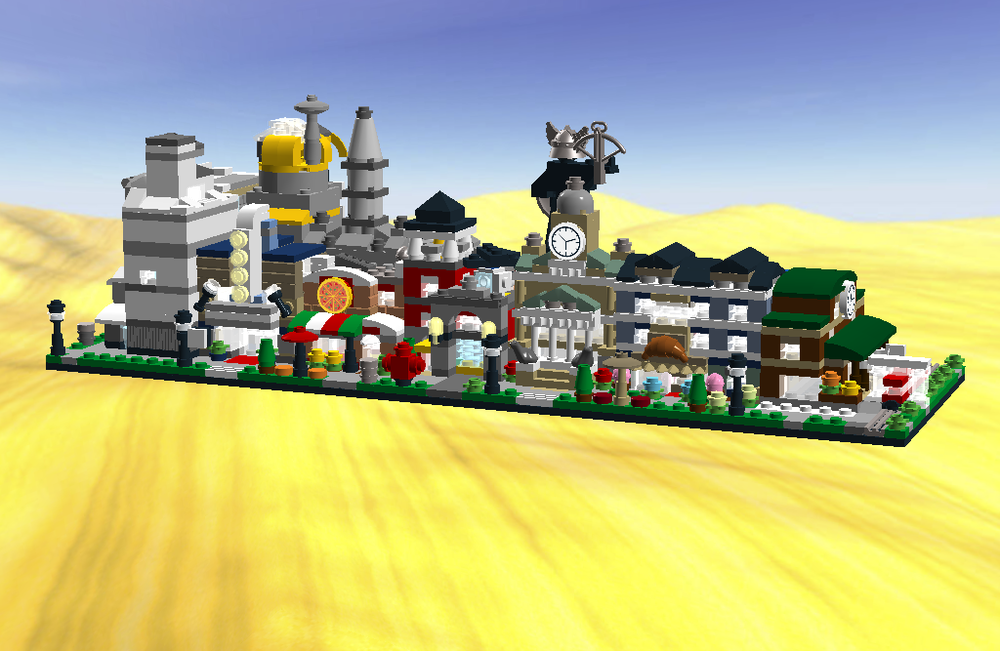 Lego Full Bricktober Town