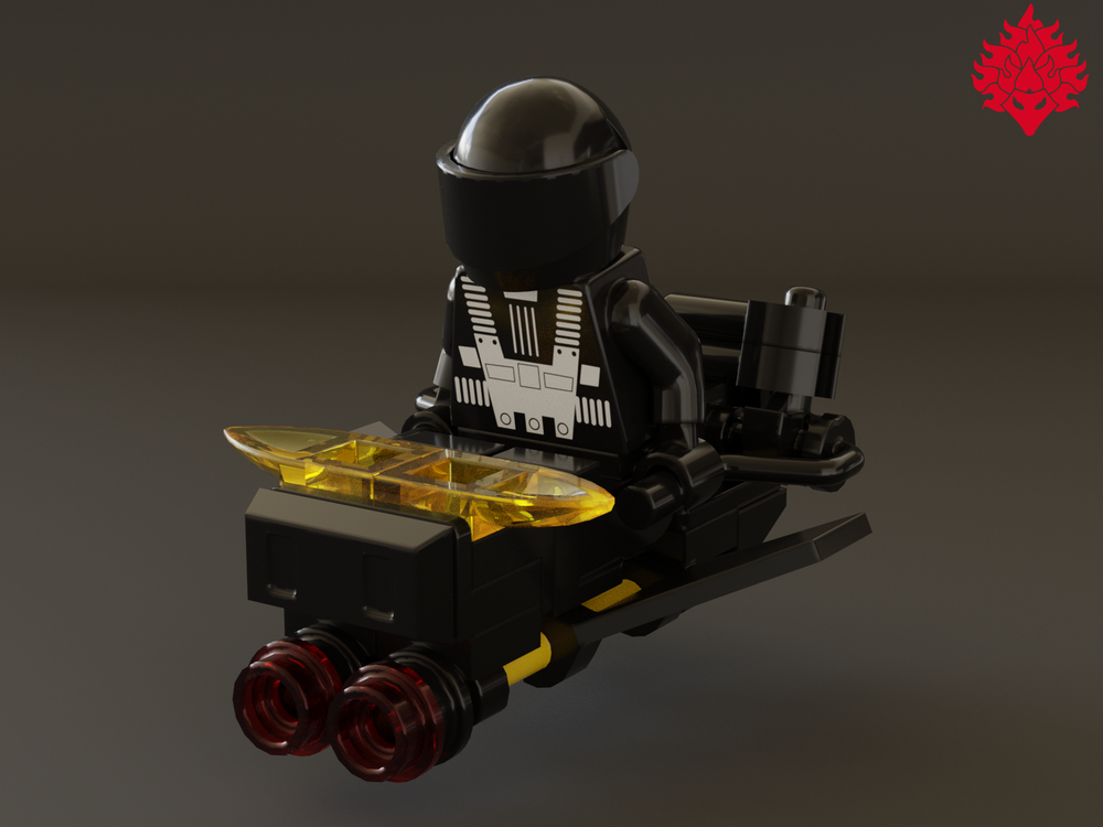 Lego Blacktron Boval Speeder