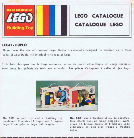 Lego 1971 Large Canadian Samsonite