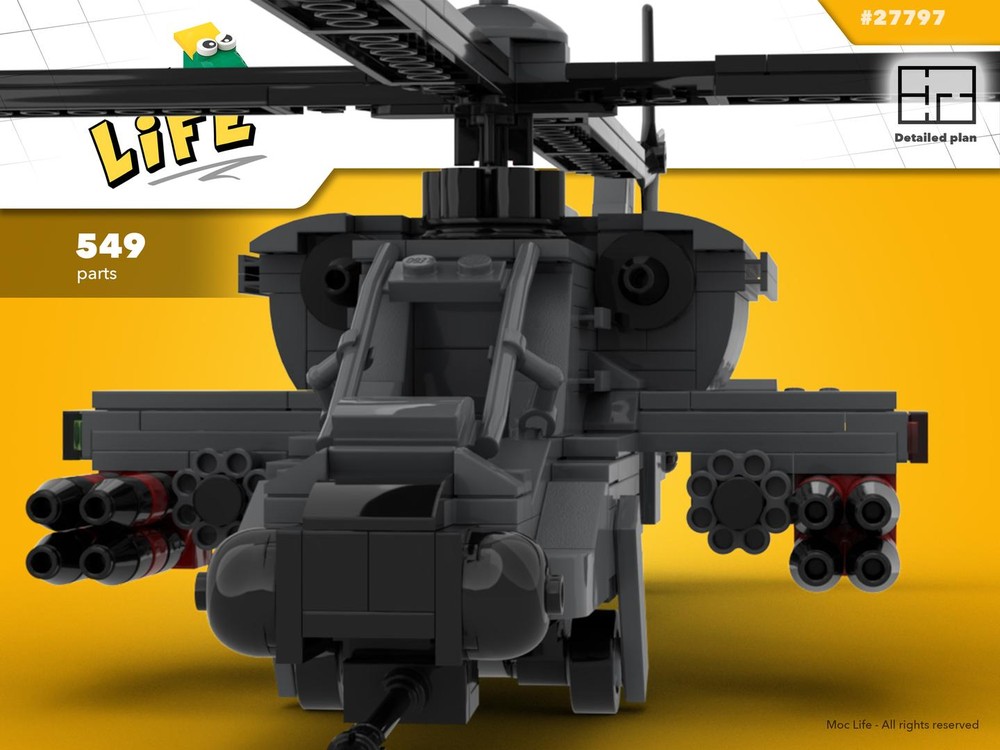 Lego Boeing AH-64 Apache