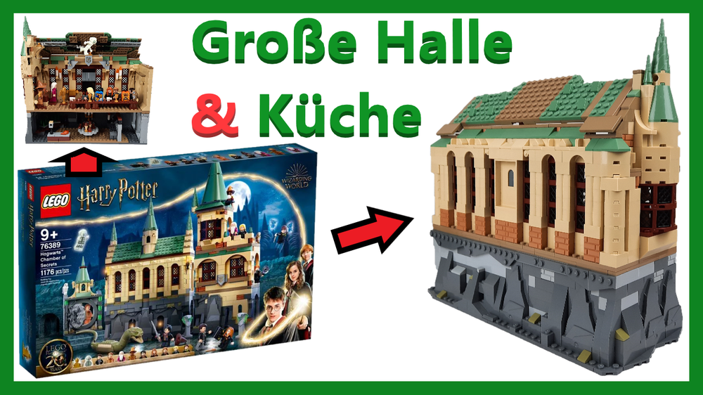 Lego Great Hall & Kitchen