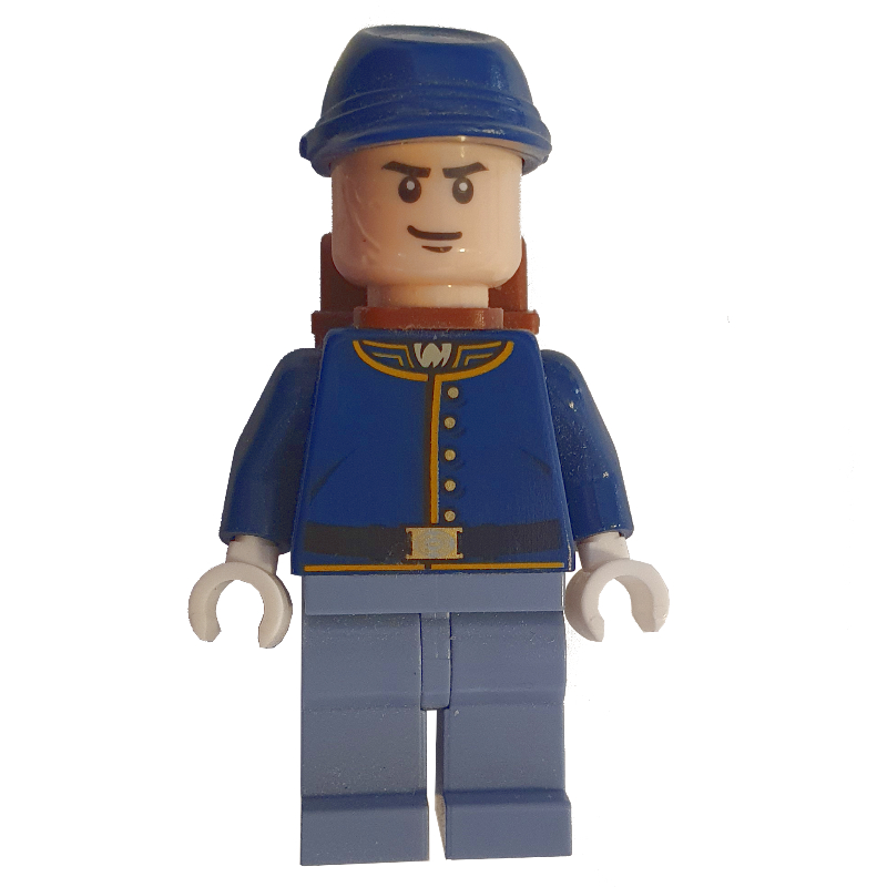 Lego Cavalry Soldier - Crooked Smile, Backpack