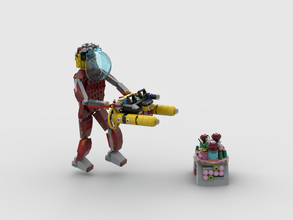Lego 31130 Diver with Underwater Scooter